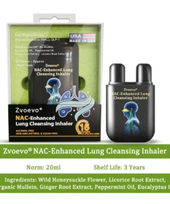 Zvoevo® NAC-Enhanced Lung Cleansing Inhaler