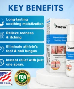 Zvoevo®Magnesium Herbal Psoriasis Spray