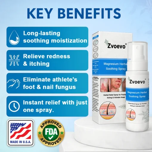 Zvoevo®Magnesium Herbal Psoriasis Spray