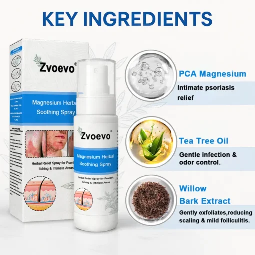Zvoevo®Magnesium Herbal Psoriasis Spray