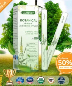 Zvoevo® Botanical Mullein Lung Cleanse Diffuser