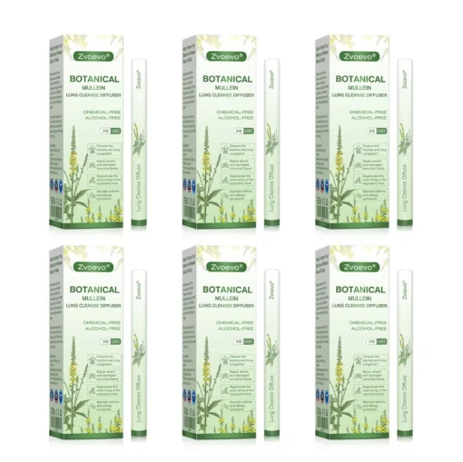 Zvoevo® Botanical Mullein Lung Cleanse Diffuser
