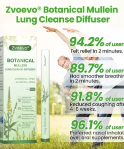 Zvoevo® Botanical Mullein Lung Cleanse Diffuser