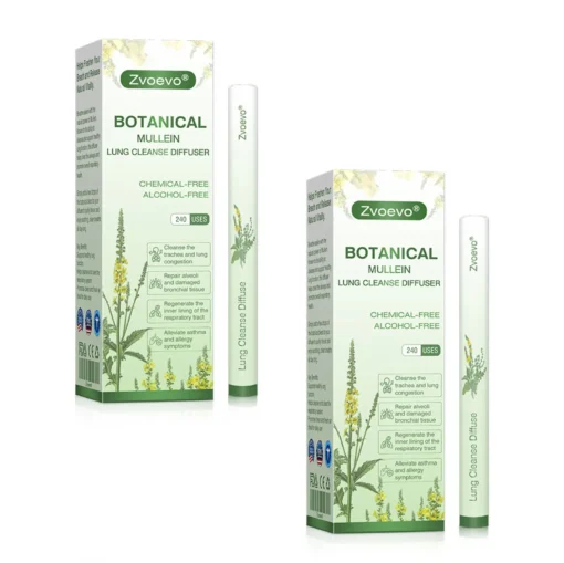 Zvoevo® Botanical Mullein Lung Cleanse Diffuser