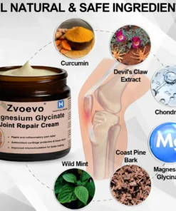 Zvoevo® Magnesium Glycinate Joint Repair Cream
