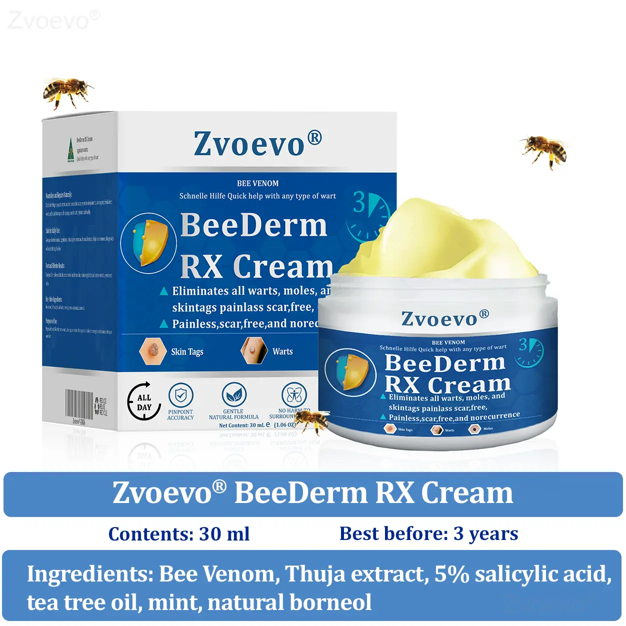 Zvoevo® BeeDerm RX Cream