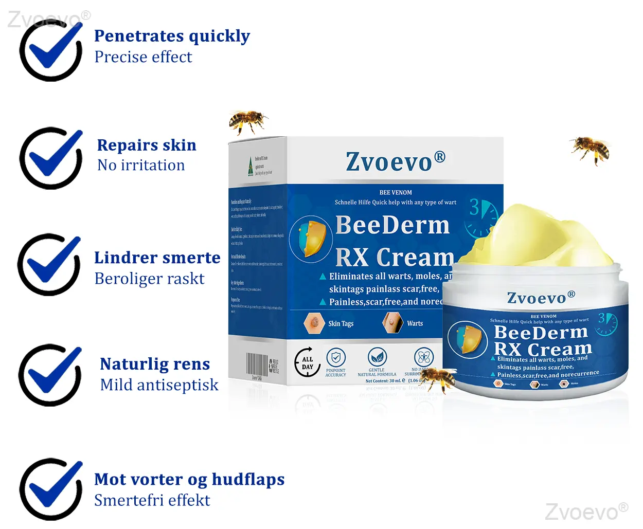 Zvoevo® BeeDerm RX Cream