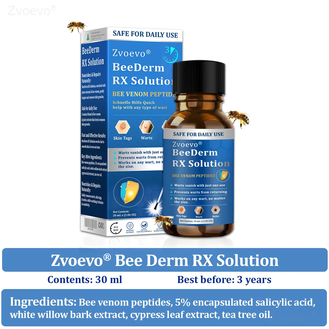 Zvoevo® BeeDerm RX Solution