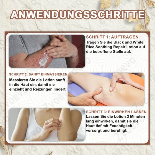 Zvoevo® Schwarzer Reis Hautreparatur Essenzcreme