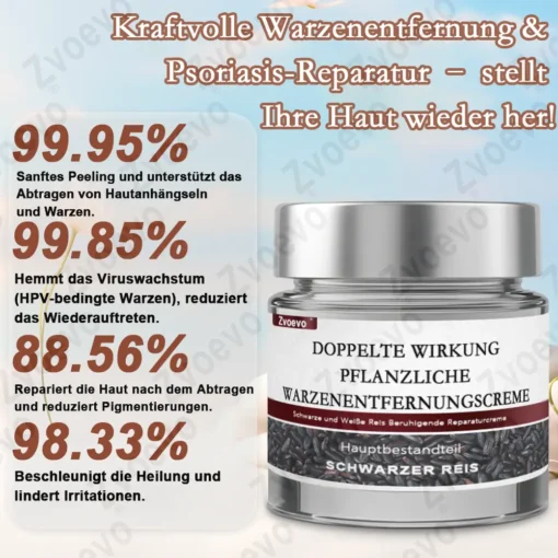 Zvoevo® Schwarzer Reis Hautreparatur Essenzcreme
