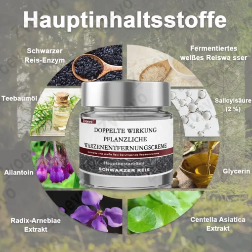 Zvoevo® Schwarzer Reis Hautreparatur Essenzcreme