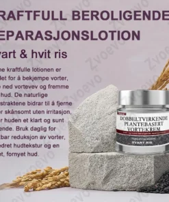Zvoevo® Svart ris hudreparerende essenskrem