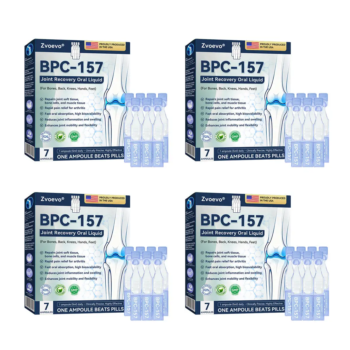 Zvoevo® BPC-157 Stabilized-Peptide Joint Recovery Oral Liquid