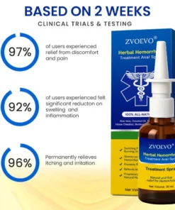 Zvoevo® Herbal Hemorrhoid Treatment Anal Spray