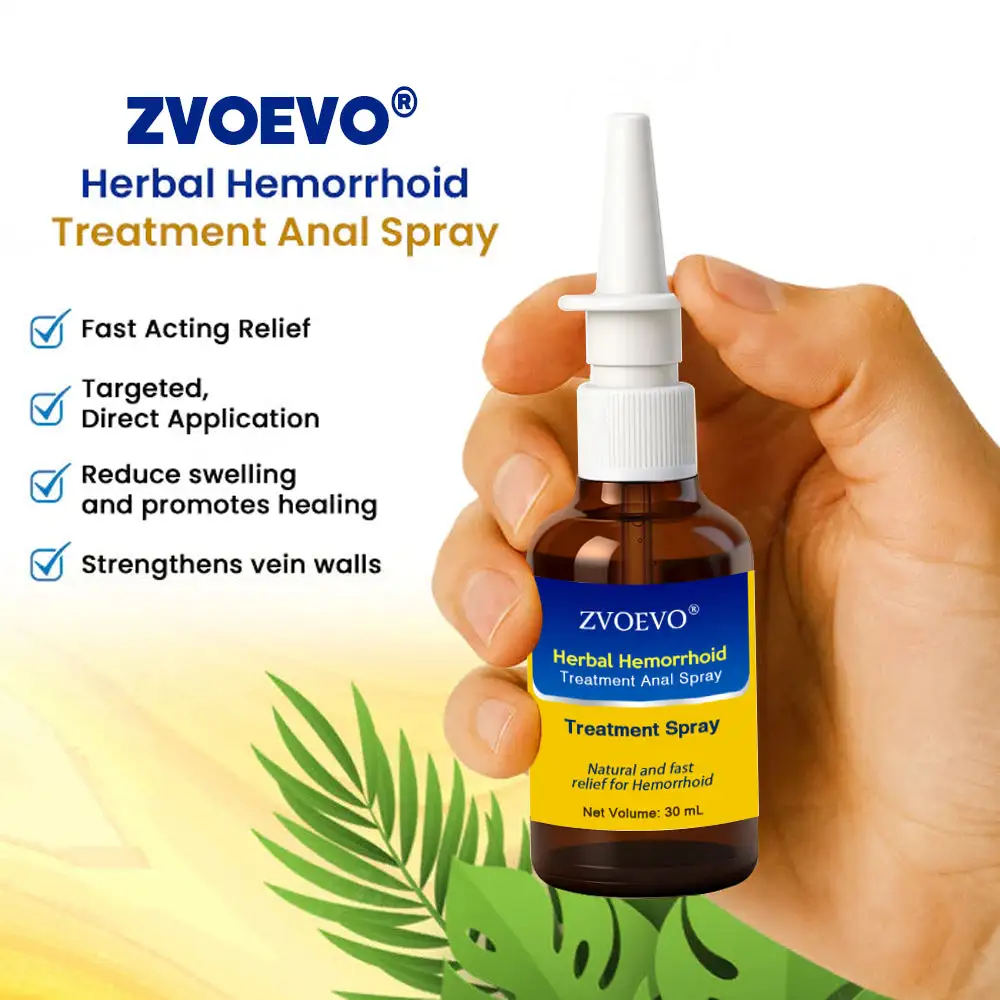 Zvoevo® Herbal Hemorrhoid Treatment Anal Spray