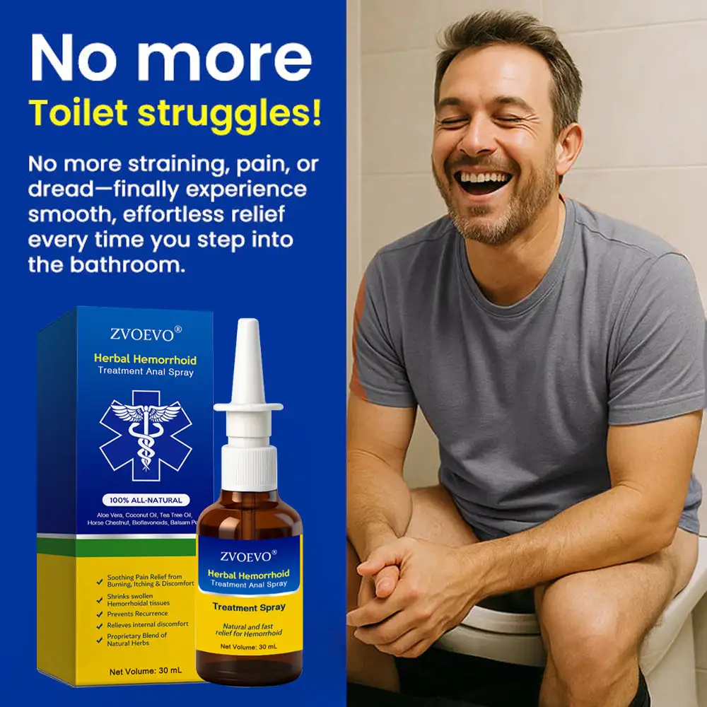 Zvoevo® Herbal Hemorrhoid Treatment Anal Spray