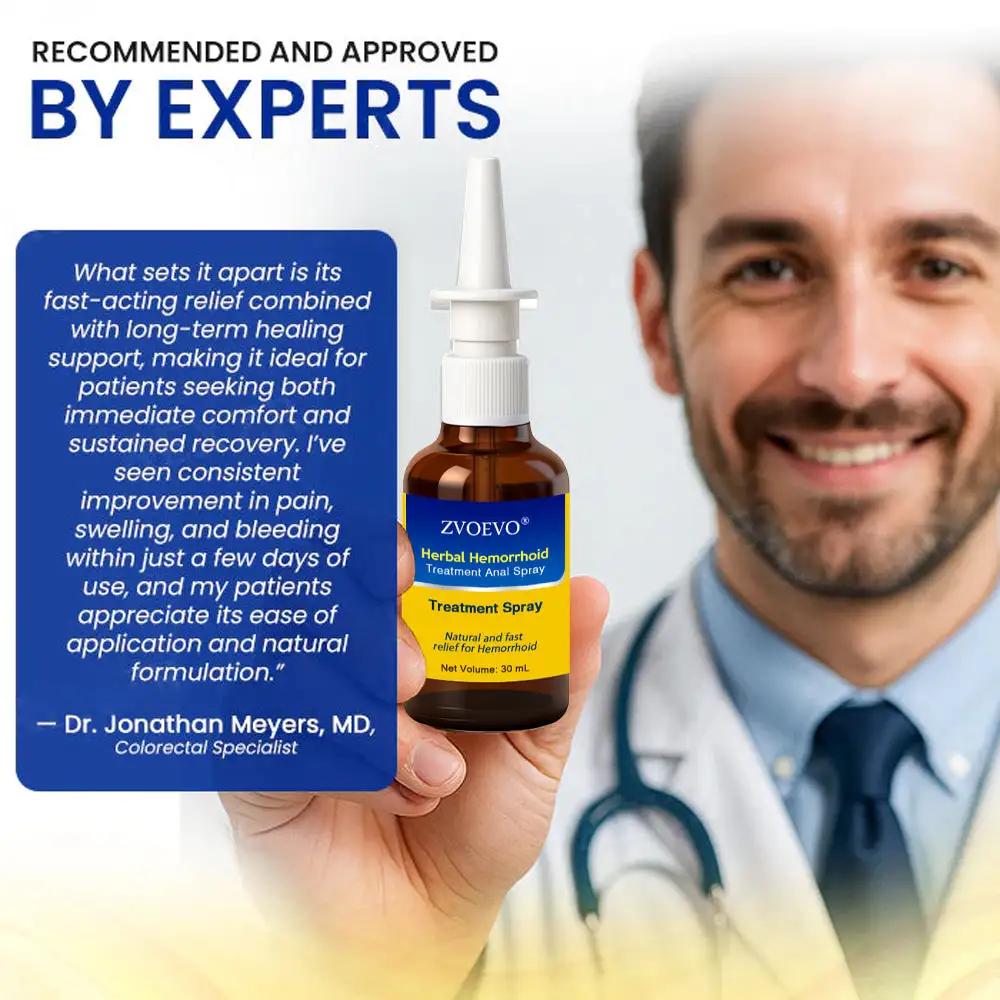 Zvoevo® Herbal Hemorrhoid Treatment Anal Spray