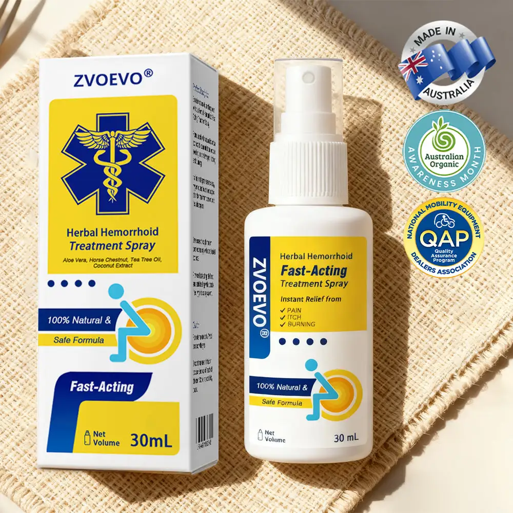 Zvoevo® Herbal Hemorrhoids Fast-Acting Treatment Spray