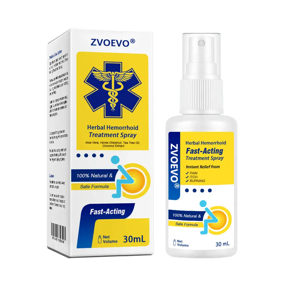 Zvoevo® Herbal Hemorrhoids Fast-Acting Treatment Spray