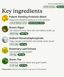 Zvoevo® PetsBright Advanced Dental Powder for Clean Teeth & Fresh Breath