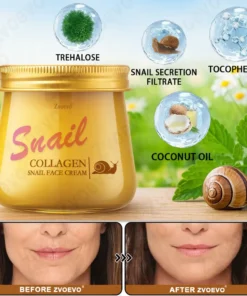 Zvoevo® Snail Colleagen Face Cream