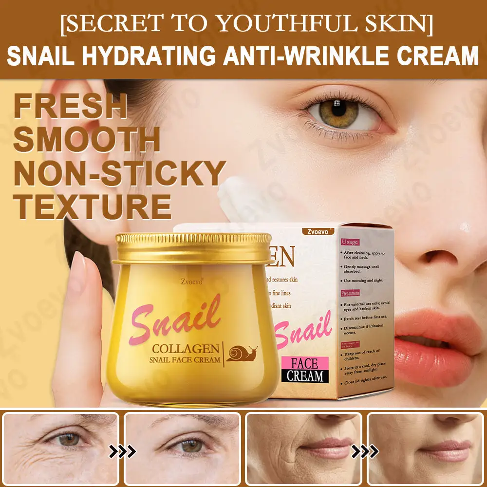 Zvoevo® Snail Colleagen Face Cream