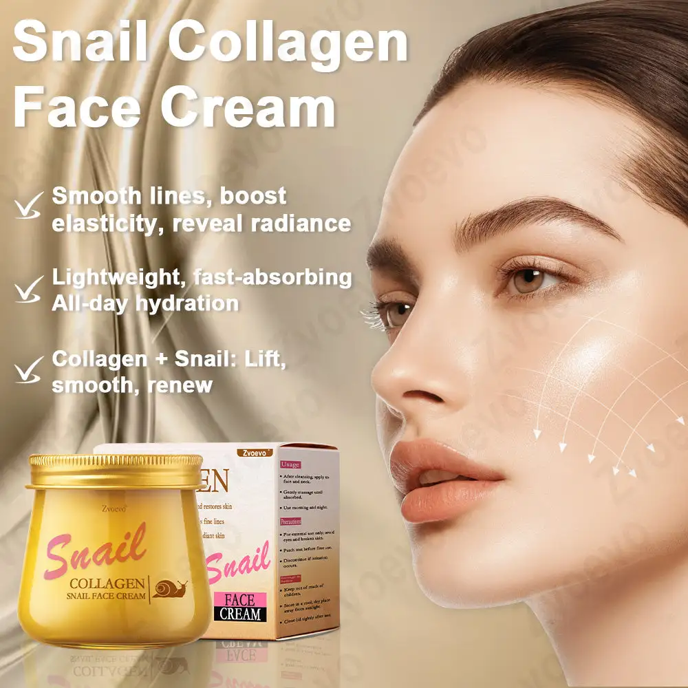 Zvoevo® Snail Colleagen Face Cream