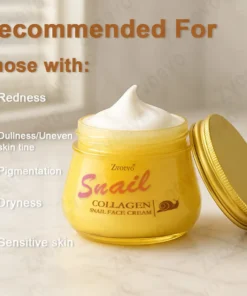 Zvoevo® Snail Colleagen Face Cream