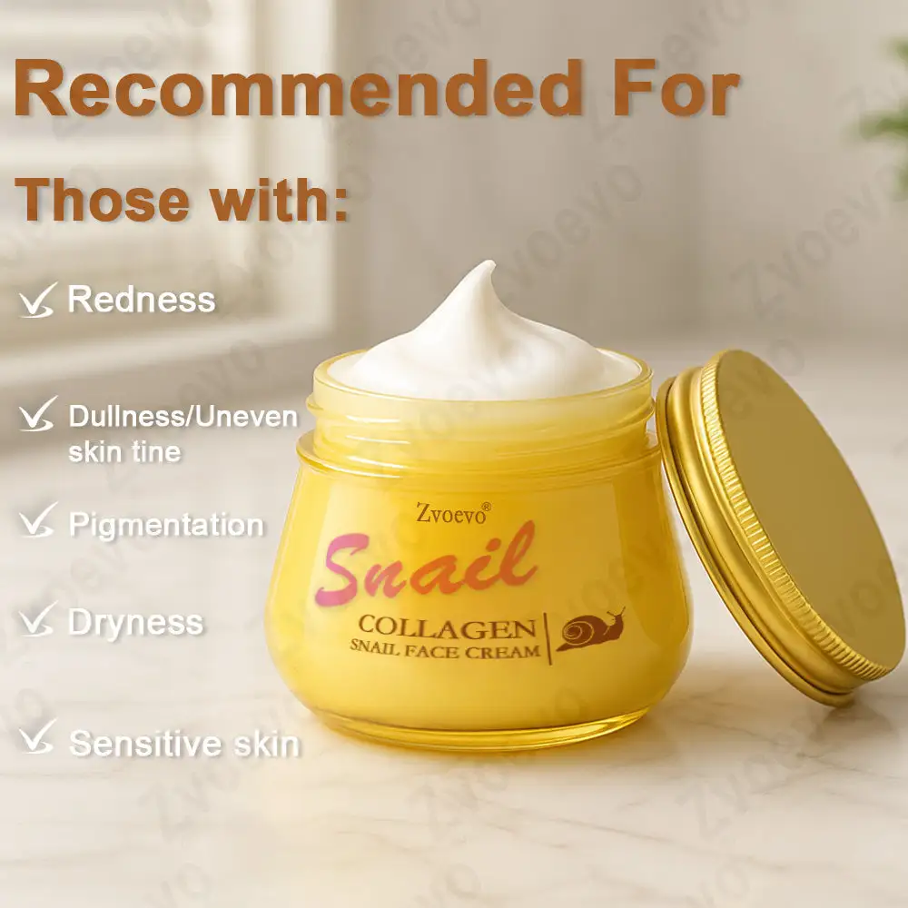 Zvoevo® Snail Colleagen Face Cream