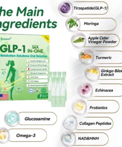 𝑍𝑣𝑜𝑒𝑣𝑜® 𝐺𝐿𝑃-𝟏 𝑺𝑰𝑿-𝑰𝑵-𝑶𝑵𝑬 𝑯𝒆𝒂𝒍𝒕𝒉 𝑺𝒐𝒍𝒖𝒕𝒊𝒐𝒏 𝑶𝒓𝒂𝒍 𝑳𝒊𝒒𝒖𝒊𝒅