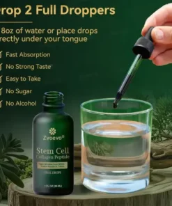 Zvoevo®𝐒𝐭𝐞𝐦 𝐂𝐞𝐥𝐥 & 𝐂𝐨𝐥𝐥𝐚𝐠𝐞𝐧 𝐏𝐞𝐩𝐭𝐢𝐝𝐞 𝐎𝐫𝐚𝐥 𝐃𝐫𝐨𝐩𝐬