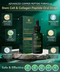 Zvoevo®𝐒𝐭𝐞𝐦 𝐂𝐞𝐥𝐥 & 𝐂𝐨𝐥𝐥𝐚𝐠𝐞𝐧 𝐏𝐞𝐩𝐭𝐢𝐝𝐞 𝐎𝐫𝐚𝐥 𝐃𝐫𝐨𝐩𝐬