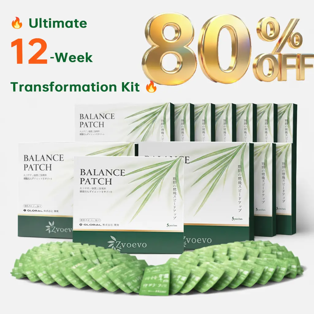Zvoevo® Japanese Botanical Slimming Patch - Targeted Belly Fat Burner